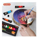 Shuttle Art | Acrylic Paint Set | 15 x 12 Ml Tubes Artist Quality Non | Toxic Rich Pigments