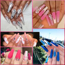 2400 Pcs Nail Gems Crystal Nail Art Artificial Rhinestones Kit |Clear Flatback Artificial Rhinestones Gems Stones With Storage Organizer Box