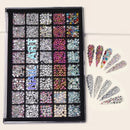 Mix Nail Rhinestones Set Rhinestones | 3D Flat Back Crystals For Nail Art Crafts