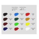 MyArtscape | Acrylic Paint Set | 12 Bottles Of 100 Ml | Artist Quality Paints | Lightfast