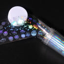 50 Pcs Resin Star Moon Sun Manicure Glitter Gel Polish Nail Art Sequins Manicure Decorations