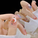 50 Pcs Resin Star Moon Sun Manicure Glitter Gel Polish Nail Art Sequins Manicure Decorations