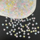50 Pcs Resin Star Moon Sun Manicure Glitter Gel Polish Nail Art Sequins Manicure Decorations