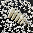 3D Resin Bows Nail Charms Bow Resin Nail Art Decorations Ornament Jewelry DIY Manicure Design Accessories 20 Pcs