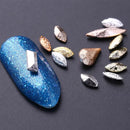 Shiny Metal Nail Art Decals Frosted Rivet Metal Accessories Box Decorations