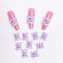 Cute Animal Nail Art Decoration | Shape Of Deer Nails Manicure Decoration | For Women Home DIY And Salon