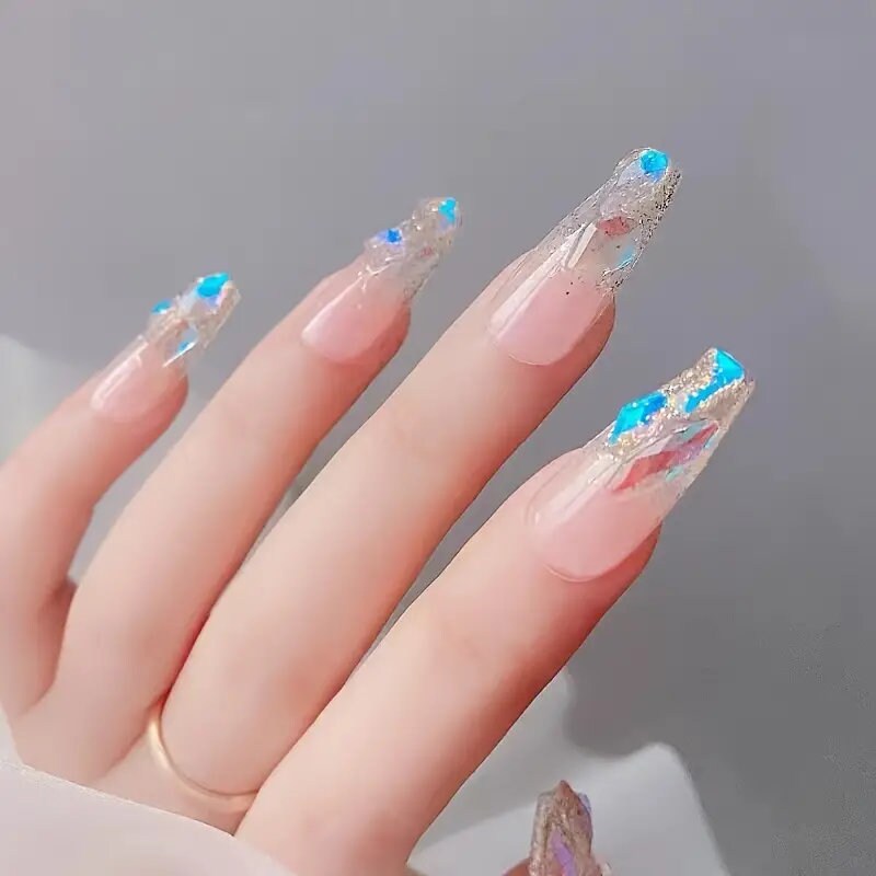 50 Pcs Nail Art Rhinestones | Multi Shape Mix Nail Gems Gemstones For Decoration DIY Nail Art