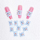 Cute Animal Nail Art Decoration | Shape Of Deer Nails Manicure Decoration | For Women Home DIY And Salon