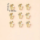 Fashion Nail Art Decoration | Trendy Heart Design Nail Decoration | Women's Cute Nail Accessories