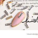 20 Pcs Mixed Nail Rhinestones AB Crystal Flatback Glass Gems Multi Sizes Shapes Nail Art Nail Decoration For Nail Art DIY