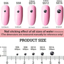 Crystal Rhinestones Black 2080 Pcs Nail Art Rhinestones Round Beads Flatback Glass For Nail Crafts Makeup Decorations