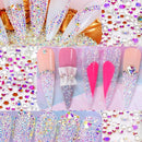 Glamorous Nail Art Decoration | Nail Art Rhinestone Decoration With Pickup Pencil & Tweezer For DIY Nail Art Decoration