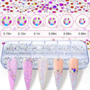 Glamorous Nail Art Decoration | Nail Art Rhinestone Decoration With Pickup Pencil & Tweezer For DIY Nail Art Decoration