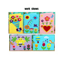 Card making kits DIY Handmade Greeting Card Kits for kids | Christmas Card Folded Cards and Matching Envelopes