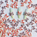 10 Pcs Nail Art Rhinestones | Fox Mask Shape Nail Charms For Decoration DIY Nail Art