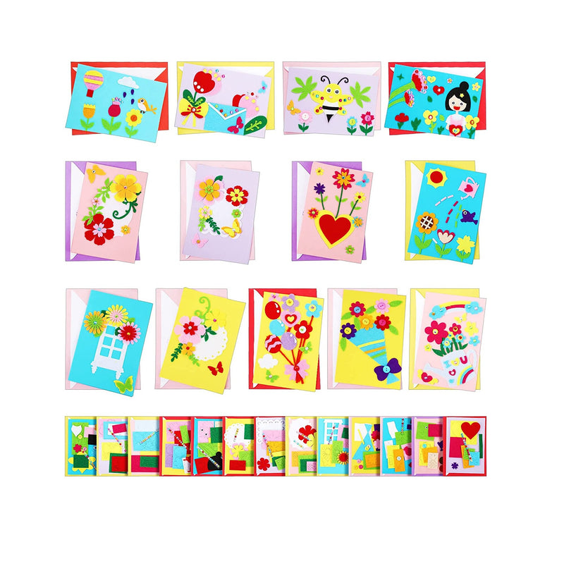 Floral Card Making Kit and Supplies