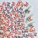 10 Pcs Nail Art Rhinestones | Fox Mask Shape Nail Charms For Decoration DIY Nail Art