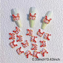 10 Pcs Nail Art Rhinestones | Fox Mask Shape Nail Charms For Decoration DIY Nail Art