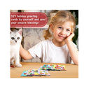 13 Pieces Card Making Kits Christmas DIY Handmade Greeting Card for Kids Thank You Card Art Crafts Making Accessories