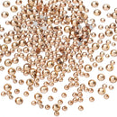 2080 Pcs Nail Rhinestones Crystal Glass Flatback Rhinestones Nail Crystals Champagne For Nail Crafts Art Design Decorations | S6~S16