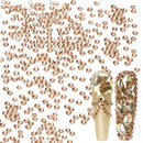 2080 Pcs Nail Rhinestones Crystal Glass Flatback Rhinestones Nail Crystals Champagne For Nail Crafts Art Design Decorations | S6~S16