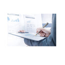 BEILUNER Luxury Fountain Pen Set,Solid 24K Gilded Extra Fine Nib | Silver Stainless Steel Body