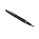 PILOT Metropolitan Collection Fountain Pen | Black Barrel | Classic Design | Fine Nib | Black Ink (91111)