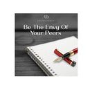 Dryden Designs Fountain Pen | Medium Nib | Includes 24 Ink Cartridges (12 Black 12 Blue) and Ink Refill Converter