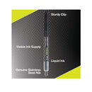 PILOT Varsity Pre-Filled Fountain Pens, Medium Point Stainless Steel Nib | Black/Blue/Red/Pink/Green/Purple/Turquoise | 7-Pack Pouch (90029)