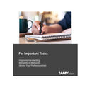 Boxiti Set | Lamy Safari Fountain Pen Charcoal | Fine Nib | 5 Black Ink Cartridges | Z28 Converter and Wipe