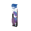 Pelikan Twist Fountain Pen with 1 Ink Cartridge  Medium Nib  Shine Mystic  Boxed (814638)