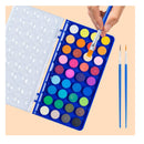 36 Color Watercolor Paint | With 3 Brushes, Art Supplies For Beginners And Professional Artists