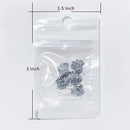 Angel Shape Nail Charms | Silvery Nail Gems | Metal Nail Stones | For 3D Nails Art Decoration Jewelry Making