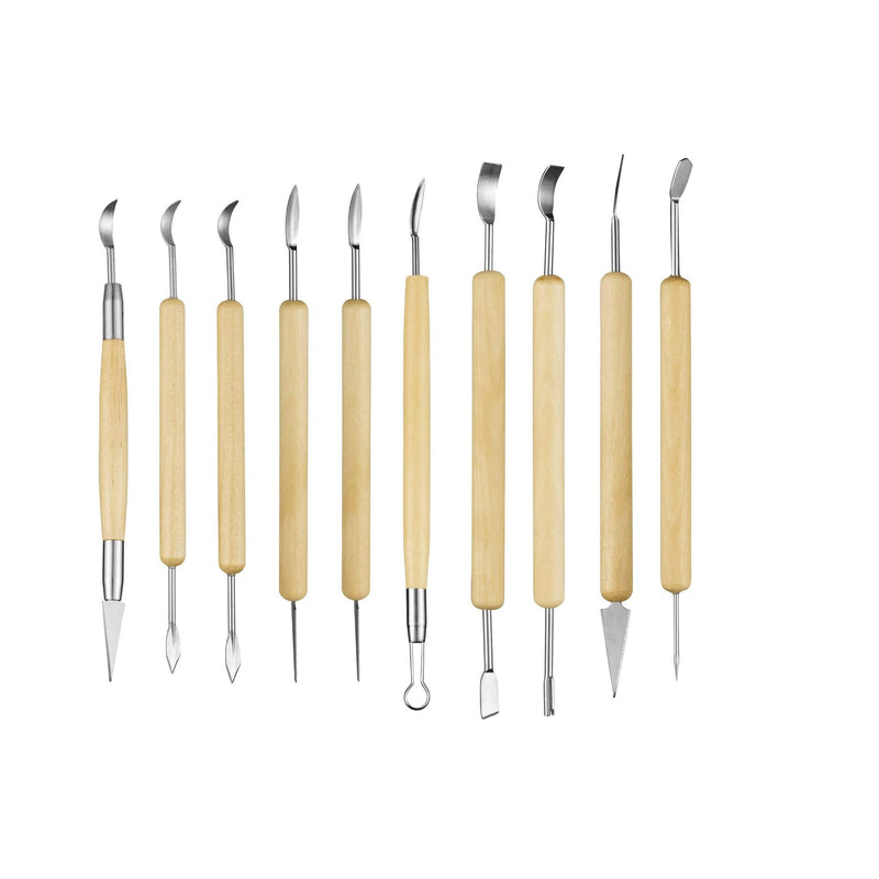 Pottery and Clay Sculpting | Tools Double Sided Tool Set