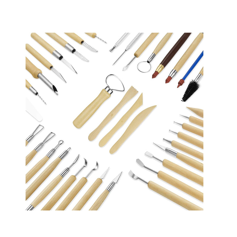 Pottery and Clay Sculpting | Tools Double Sided Tool Set