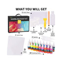 Marbling Paint Art Kit | 18 Colors Water Marbling kit | Water Art Paint Set | Arts and Crafts for Girls & Boys Ages 6-12