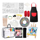 Nicpro 60 Piece Art Painting Set For Kids | Complete Watercolor Painting Supplies kit