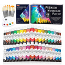 Shuttle Art Set Of 48 Watercolor Paints | Premium Watercolor Kit For Artists | Beginners | Kids