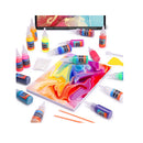 Marbling Paint Art Kit | 18 Colors Water Marbling kit | Water Art Paint Set | Arts and Crafts for Girls & Boys Ages 6-12