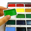 Kuretake GANSAI TAMBI 36 colors set | Watercolor Paint Set, Professional-quality for artists and crafters, AP-Certified, water colors