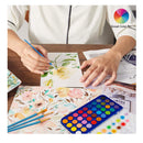 Smart Color Art | Set Of 46 Watercolor Paints | 36 Color Watercolor Tray