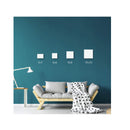 Stretched Canvas | Pack of 12 | 8 x 8 Inches | Square White Canvases | 100% Cotton | 8 oz Gesso-Primed