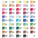 GenCrafts | Watercolor Paint Set Of 50 Premium Vibrant Colors | 12ml, 0.406 Oz