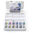 Winsor & Newton | Cotman Half Pans Watercolor Painting | Set Of 14 | 12 Colors