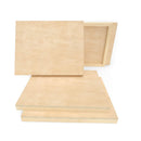 Wooden Canvas Board | 8x8 Inch | Pack of 5 | Birch Wood | Cradled Artist Wood Panels