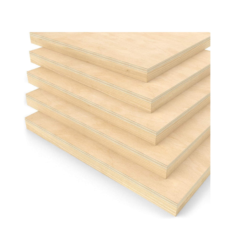 Wooden Canvas Board | 8x8 Inch | Pack of 5 | Birch Wood | Cradled Artist Wood Panels