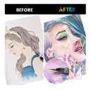 Emoqi | Metallic Watercolor Paints Set Metallic Glitter Watercolor Solid Paint Box