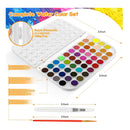 Taotree Watercolor Paint Set | Taotree 48-Color Watercolors Cake & a Brush a Refillable Water Brush Pen
