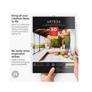 Marker Paper Pad | Pack of 2 | 9 x 12 Inches | 50 Sheets | Glue-Bound