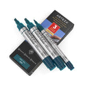 Acrylic Paint Markers | Pack of 3 | 1 Thin and 2 Thick Acrylic Paint Pens